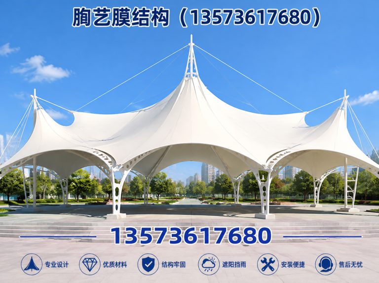 昌邑市膜结构车棚展示图