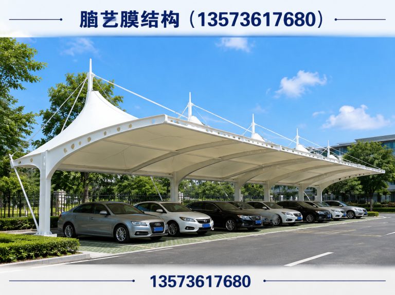 昌邑市膜结构加油站展示图