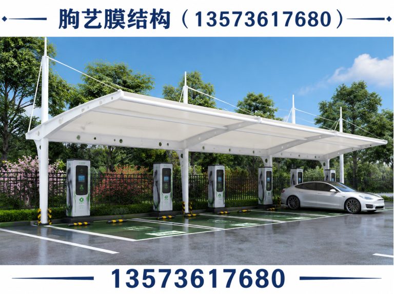 昌邑市张拉膜景观展示图